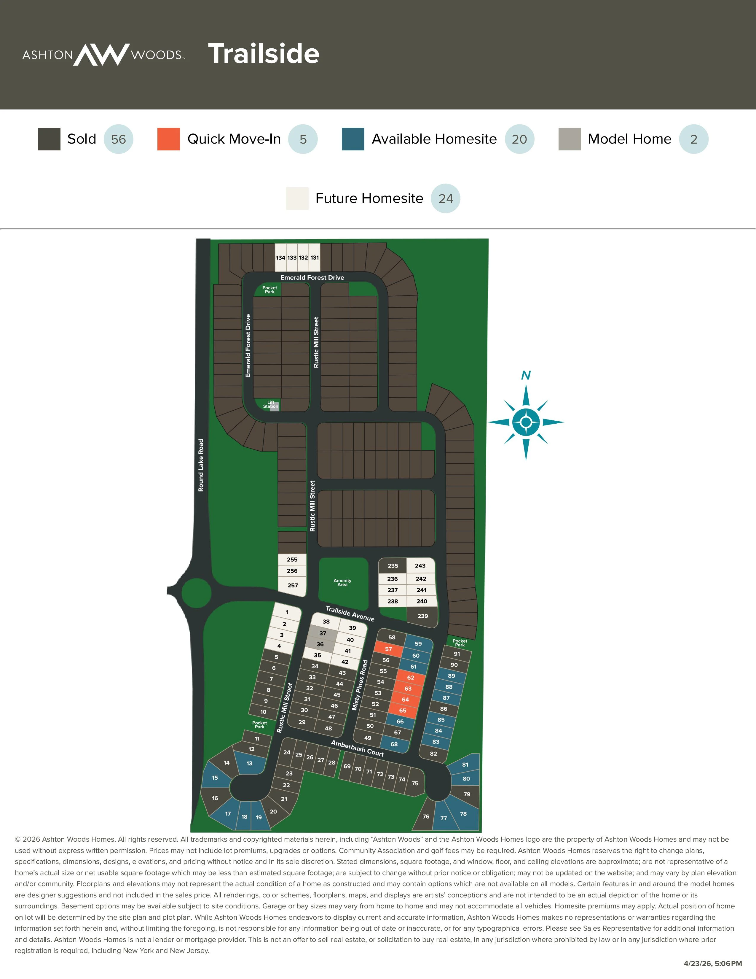 Trailside Site Plan